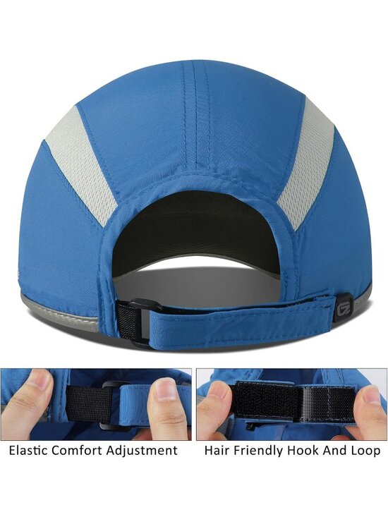 〽️Women Blue Reflective Folding Hat Design UPF 50+ Sun Protection Sport Hats